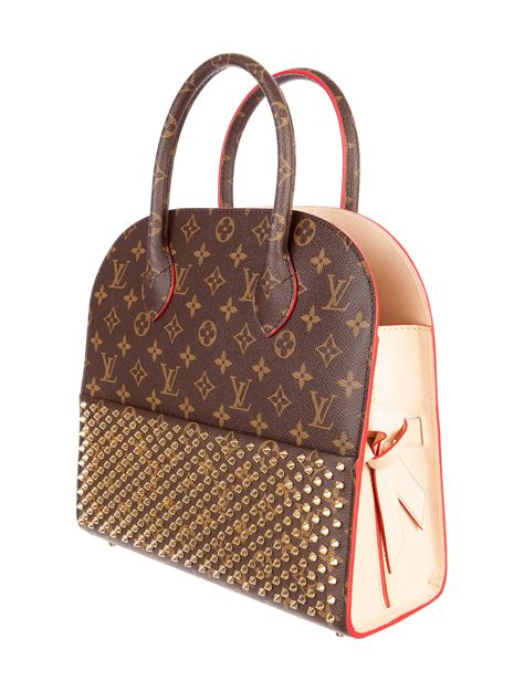 louis vuitton x louboutin bag|christian Louboutin denim bag.